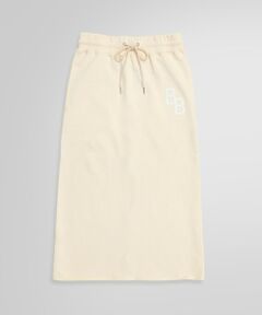 Brooks Brothers / ブルックス ブラザーズ ミニ・ひざ丈スカート | コットンフレンチテリー BBロゴ ミディスカート