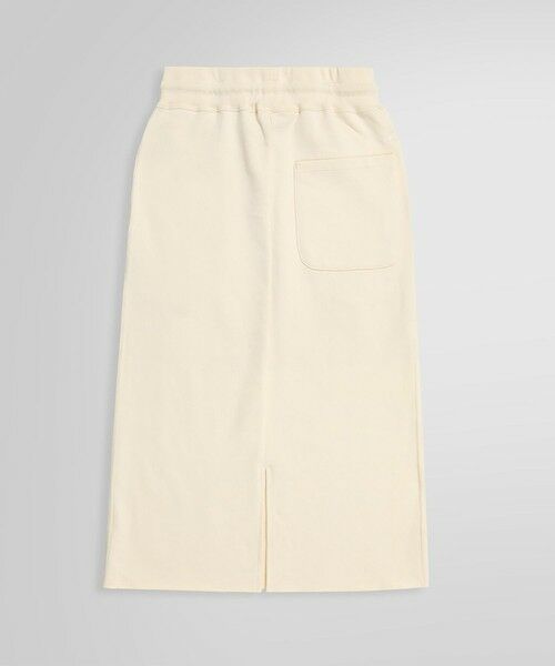 Brooks Brothers / ブルックス ブラザーズ ミニ・ひざ丈スカート | コットンフレンチテリー BBロゴ ミディスカート | 詳細1