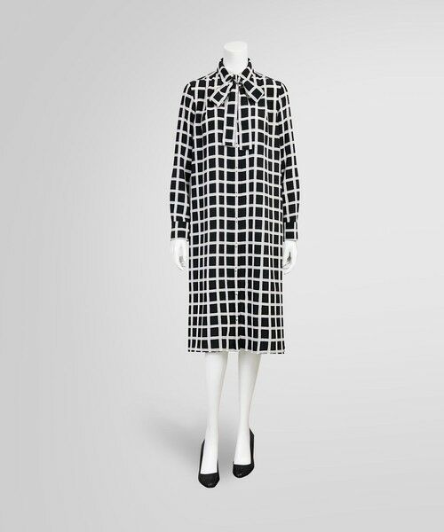 Brooks Brothers / ブルックス ブラザーズ ロング・マキシ丈ワンピース | ポリエステルファイユ ロングスリーブ ソフトシャツワンピース | 詳細1