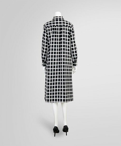 Brooks Brothers / ブルックス ブラザーズ ロング・マキシ丈ワンピース | ポリエステルファイユ ロングスリーブ ソフトシャツワンピース | 詳細2