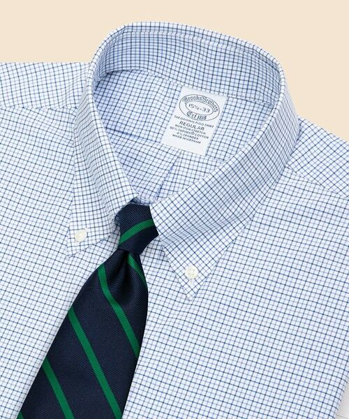 Brooks Brothers / ブルックス ブラザーズ シャツ・ブラウス | スーピマコットンストレッチ ブロードクロス チェック ドレスシャツ Regular Fit | 詳細2