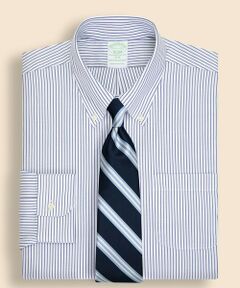 Brooks Brothers / ブルックス ブラザーズ シャツ・ブラウス | Brooks Brothers Explorer ストレッチコットンブレンド ストライプ ドレスシャツ Slim Fit