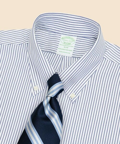 Brooks Brothers / ブルックス ブラザーズ シャツ・ブラウス | Brooks Brothers Explorer ストレッチコットンブレンド ストライプ ドレスシャツ Slim Fit | 詳細2