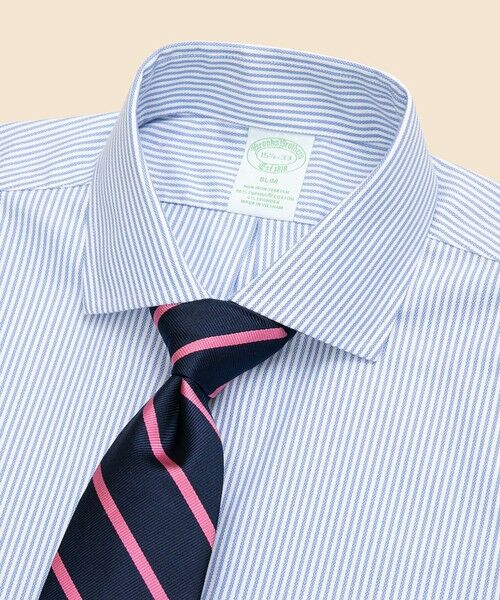 Brooks Brothers / ブルックス ブラザーズ シャツ・ブラウス | スーピマコットンストレッチ ロイヤルオックスフォード ストライプ ドレスシャツ Slim Fit | 詳細2