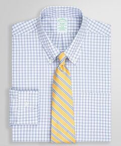 Brooks Brothers / ブルックス ブラザーズ シャツ・ブラウス | スーピマコットンストレッチ  ピンポイントオックスフォード ウィンドウペイン ドレスシャツ Slim Fit