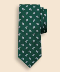Brooks Brothers / ブルックス ブラザーズ ネクタイ | シルク スモールペイズリー ジャカードタイ