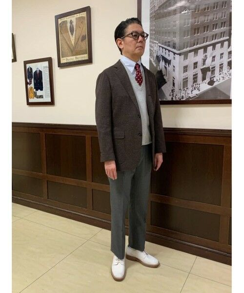 Brooks Brothers / ブルックス ブラザーズ ネクタイ | シルク スモールペイズリー ジャカードタイ | 詳細8