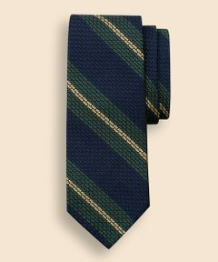Brooks Brothers / ブルックス ブラザーズ ネクタイ | シルク オルタネイトストライプ ガルザタイ