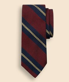 Brooks Brothers / ブルックス ブラザーズ ネクタイ | シルク オルタネイトストライプ ガルザタイ