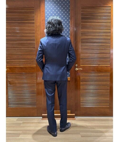 Brooks Brothers / ブルックス ブラザーズ セットアップ | ウール ティック シングル2釦アンコンスーツ Slim | 詳細10