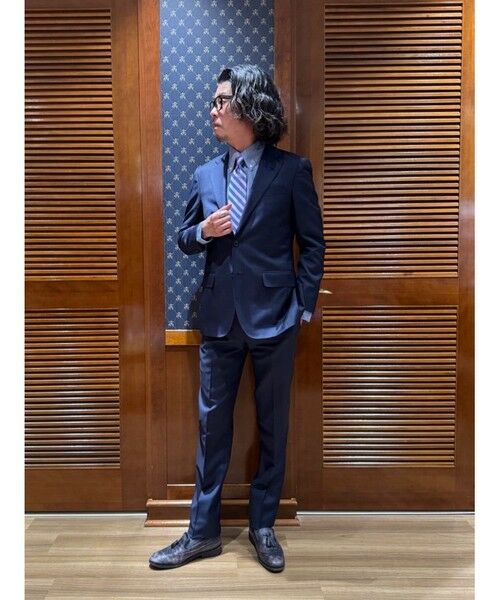 Brooks Brothers / ブルックス ブラザーズ セットアップ | ウール ティック シングル2釦アンコンスーツ Slim | 詳細8