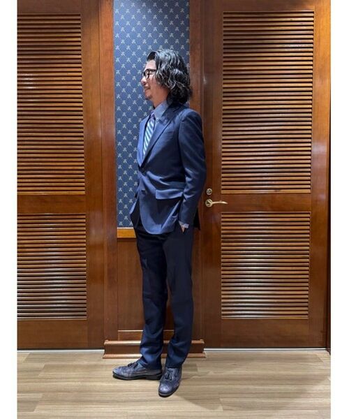 Brooks Brothers / ブルックス ブラザーズ セットアップ | ウール ティック シングル2釦アンコンスーツ Slim | 詳細9