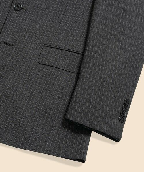 Brooks Brothers / ブルックス ブラザーズ セットアップ | ミラクルクリンプウール シャドーストライプ 段返り３釦スーツ TOKYO model | 詳細3