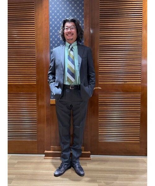 Brooks Brothers / ブルックス ブラザーズ セットアップ | ミラクルクリンプウール シャドーストライプ 段返り３釦スーツ TOKYO model | 詳細9