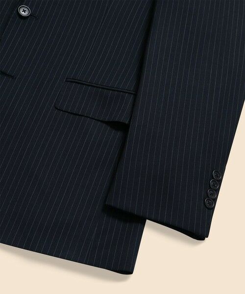 Brooks Brothers / ブルックス ブラザーズ セットアップ | ミラクルクリンプウール シャドーストライプ 段返り３釦スーツ TOKYO model | 詳細17
