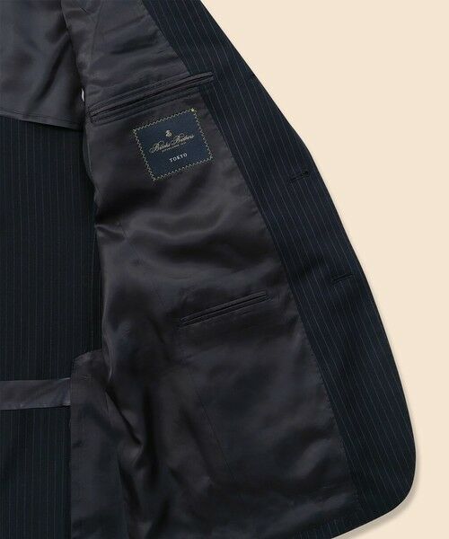Brooks Brothers / ブルックス ブラザーズ セットアップ | ミラクルクリンプウール シャドーストライプ 段返り３釦スーツ TOKYO model | 詳細20