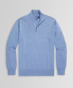 Brooks Brothers / ブルックス ブラザーズ スウェット | スーピマコットン ハーフジップ モックネックセーター
