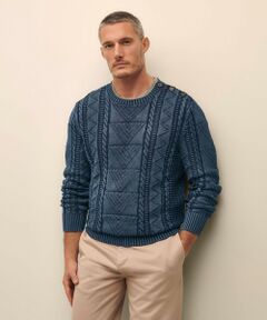 Brooks Brothers / ブルックス ブラザーズ ニット・セーター | スーピマコットン クルーネック ガンジーセーター