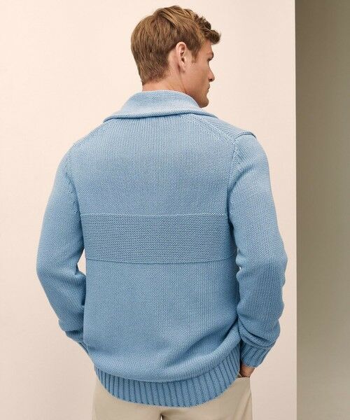 Brooks Brothers / ブルックス ブラザーズ カーディガン・ボレロ | コットン ショールカラー トグルカーディガン | 詳細1