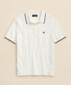 ブルックスブラザーズ ポロシャツ コットンポリエステルピケ　GFロゴS コットン/ポリエステルピケ GFロゴ ポロシャツ | Brooks