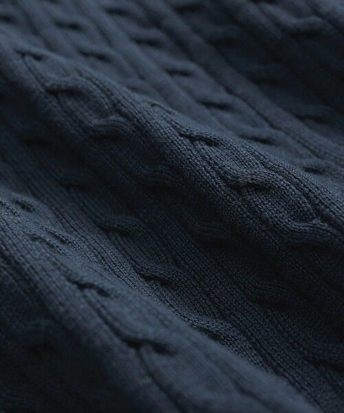 Brooks Brothers / ブルックス ブラザーズ ポロシャツ | コットン ケーブル GFロゴ テニス ポロセーター | 詳細4