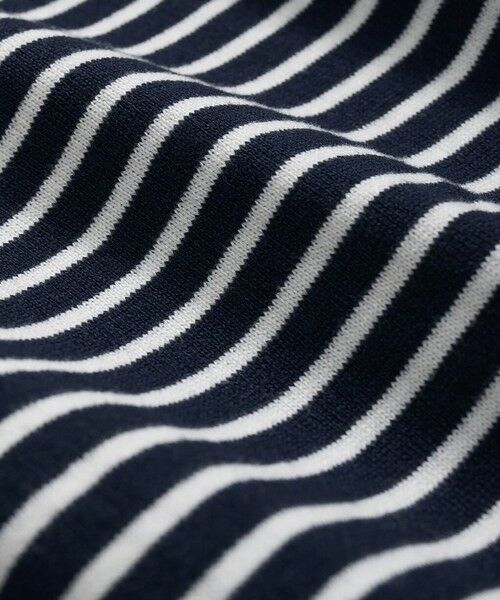 Brooks Brothers / ブルックス ブラザーズ ニット・セーター | コットン マリナーストライプ ジョニーカラーセーター | 詳細2