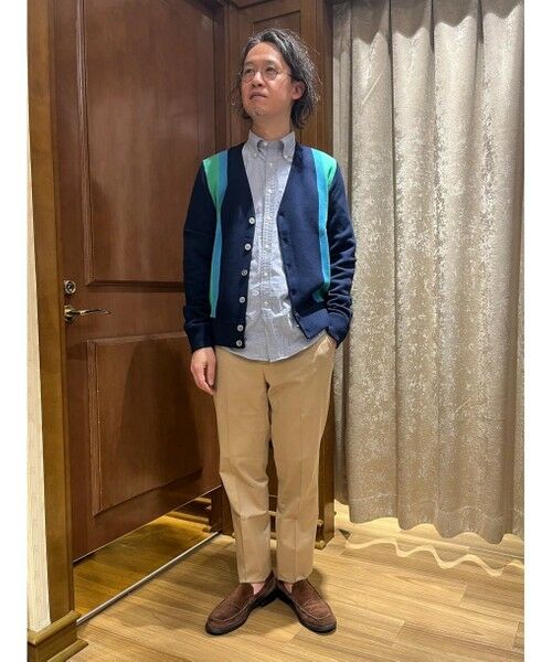 Brooks Brothers / ブルックス ブラザーズ カーディガン・ボレロ | スーピマコットン カバナ リンクス Vネックカーディガン | 詳細4