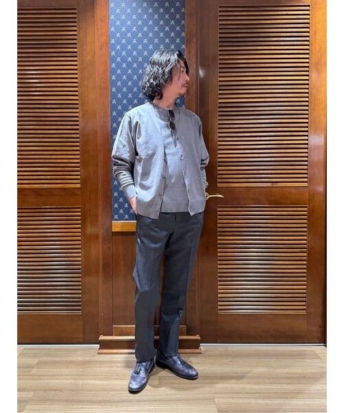 Brooks Brothers / ブルックス ブラザーズ カーディガン・ボレロ | ◆オンラインストア限定◆ギマコットン Vネックカーディガン | 詳細5