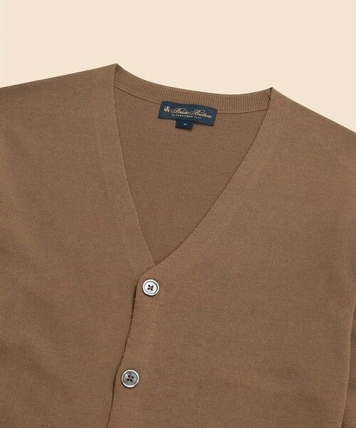 Brooks Brothers / ブルックス ブラザーズ カーディガン・ボレロ | ◆オンラインストア限定◆ギマコットン Vネックカーディガン | 詳細9