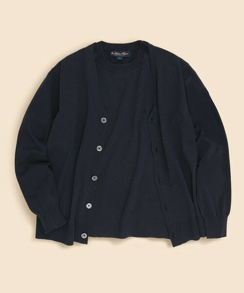 Brooks Brothers / ブルックス ブラザーズ カーディガン・ボレロ | ◆オンラインストア限定◆ギマコットン Vネックカーディガン | 詳細12