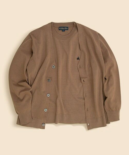 Brooks Brothers / ブルックス ブラザーズ ニット・セーター | ◆オンラインストア限定◆ギマコットン GFロゴ ショートスリーブセーター | 詳細6