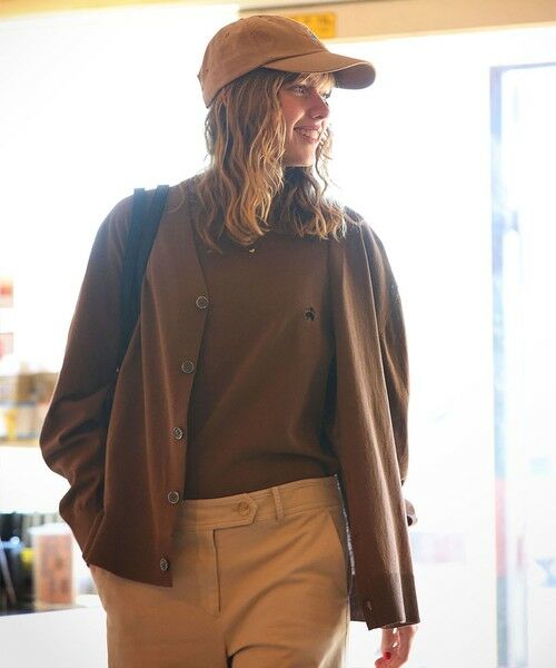 Brooks Brothers / ブルックス ブラザーズ ニット・セーター | ◆オンラインストア限定◆ギマコットン GFロゴ ショートスリーブセーター | 詳細7