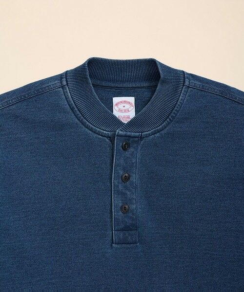 Brooks Brothers / ブルックス ブラザーズ スウェット | ストレッチコットン ベースボールカラー スウェットシャツ | 詳細1