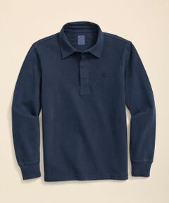 美品 Brooks Brothers 半袖ポロシャツ 刺繍ロゴ ノームコア M Brooks Brothers - ブルックスブラザーズ ロゴ刺繍 半袖