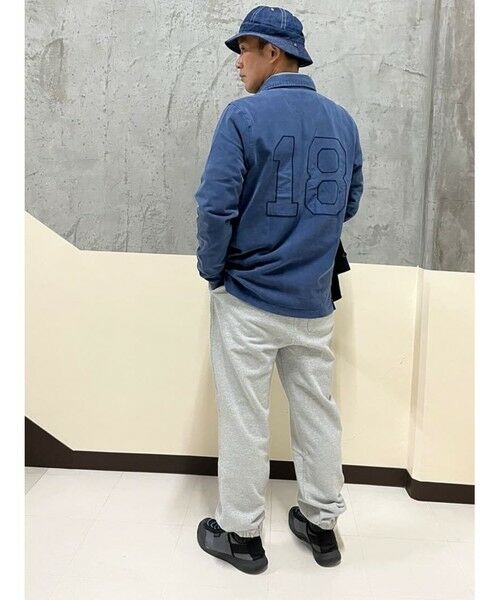 Brooks Brothers / ブルックス ブラザーズ ポロシャツ | コットンジャージー ガーメントダイ ナンバーパッチ ラグビーシャツ | 詳細6