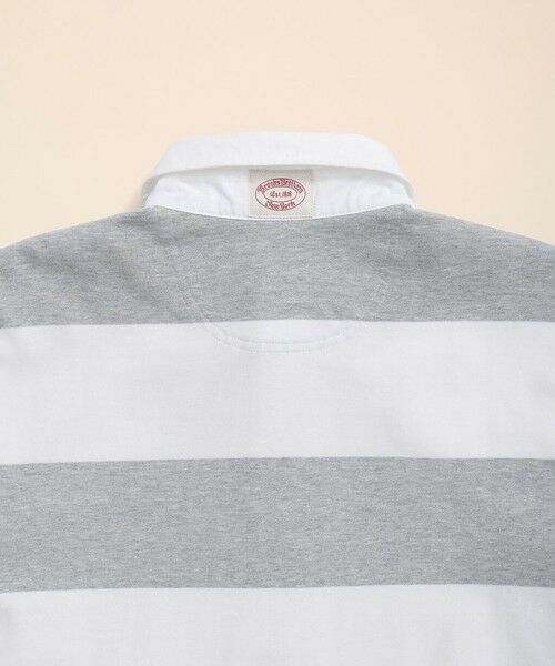 Brooks Brothers / ブルックス ブラザーズ ポロシャツ | コットンジャージー GFロゴ ラグビーシャツ | 詳細3