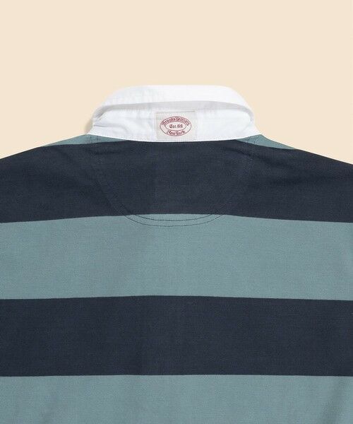Brooks Brothers / ブルックス ブラザーズ ポロシャツ | コットンジャージー GFロゴ ラグビーシャツ | 詳細6