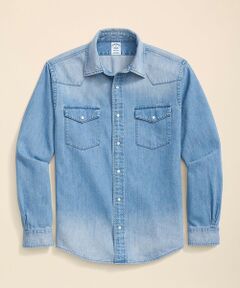 Brooks Brothers / ブルックス ブラザーズ シャツ・ブラウス | コットン デニム ウエスタン カジュアルシャツ Regular Fit