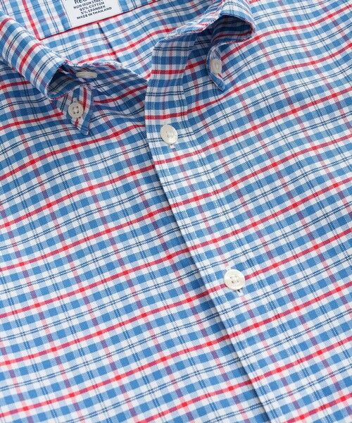 Brooks Brothers / ブルックス ブラザーズ シャツ・ブラウス | ノンアイロン ストレッチオックスフォード GFロゴ チェック カジュアルシャツ Regular Fit | 詳細14