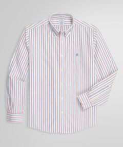 Brooks Brothers / ブルックス ブラザーズ シャツ・ブラウス | ストレッチオックスフォード GFロゴ ストライプ カジュアルシャツ Regular Fit