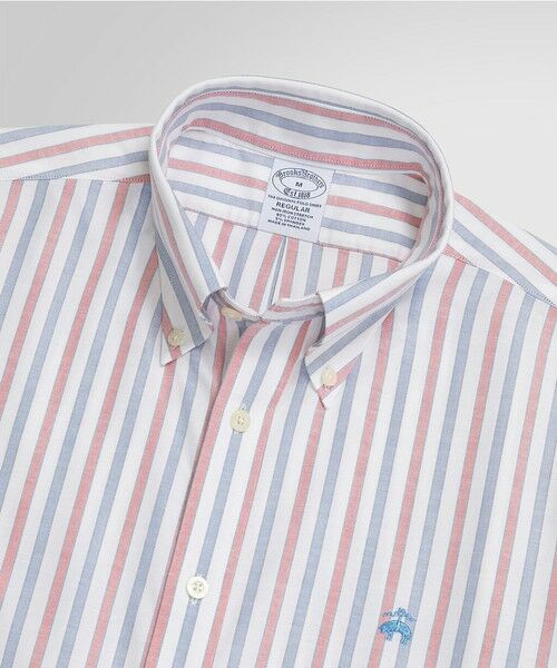 Brooks Brothers / ブルックス ブラザーズ シャツ・ブラウス | ストレッチオックスフォード GFロゴ ストライプ カジュアルシャツ Regular Fit | 詳細3