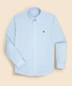 Brooks Brothers / ブルックス ブラザーズ シャツ・ブラウス | コットン/ポリエステル GFロゴ 46ゲージニット オックスフォード カジュアルシャツ Regular Fit