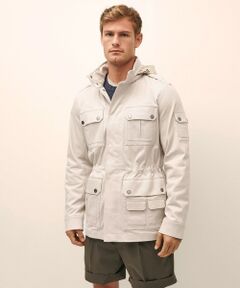 Brooks Brothers / ブルックス ブラザーズ ブルゾン | ストレッチコットン フーデッド フィッシングジャケット
