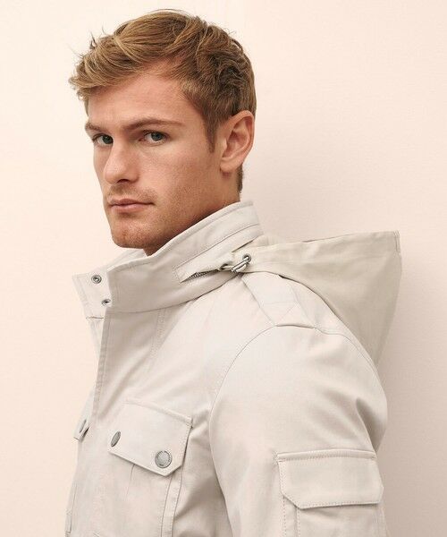 Brooks Brothers / ブルックス ブラザーズ ブルゾン | ストレッチコットン フーデッド フィッシングジャケット | 詳細3