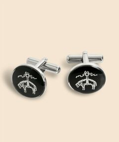 Brooks Brothers / ブルックス ブラザーズ カフリンクス・ネクタイピン | GFロゴ エナメルコーティング カフリンクス