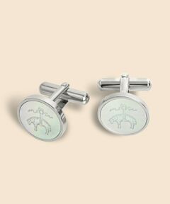 Brooks Brothers / ブルックス ブラザーズ カフリンクス・ネクタイピン | GFロゴ マザーオブパール カフリンクス