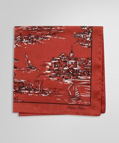 Brooks Brothers / ブルックス ブラザーズ ハンカチ | コットン バミューダプリント ハンカチ