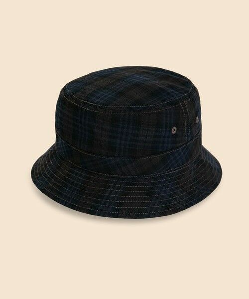 Brooks Brothers / ブルックス ブラザーズ ハット | コットン/ポリエステル シアサッカー チェック ハット | 詳細1