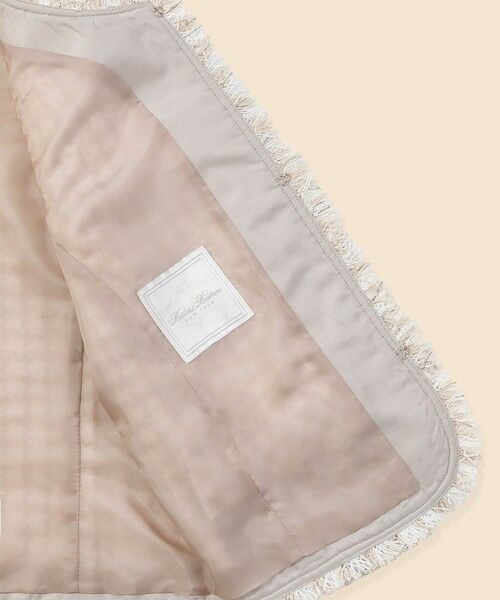 Brooks Brothers / ブルックス ブラザーズ ノーカラージャケット | コットンブレンド ファンシーツイード ノーカラージャケット | 詳細5