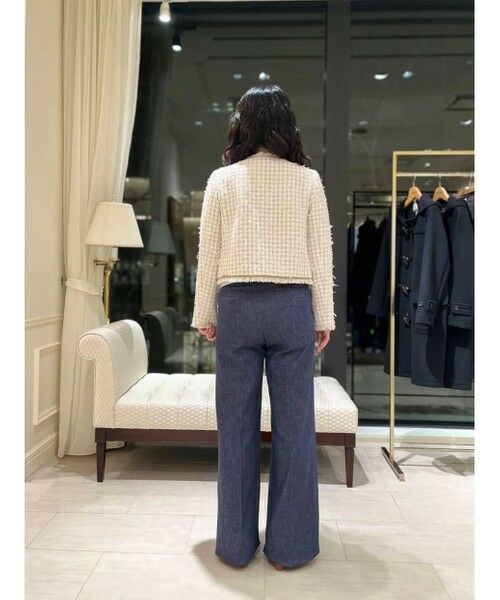 Brooks Brothers / ブルックス ブラザーズ ノーカラージャケット | コットンブレンド ファンシーツイード ノーカラージャケット | 詳細9